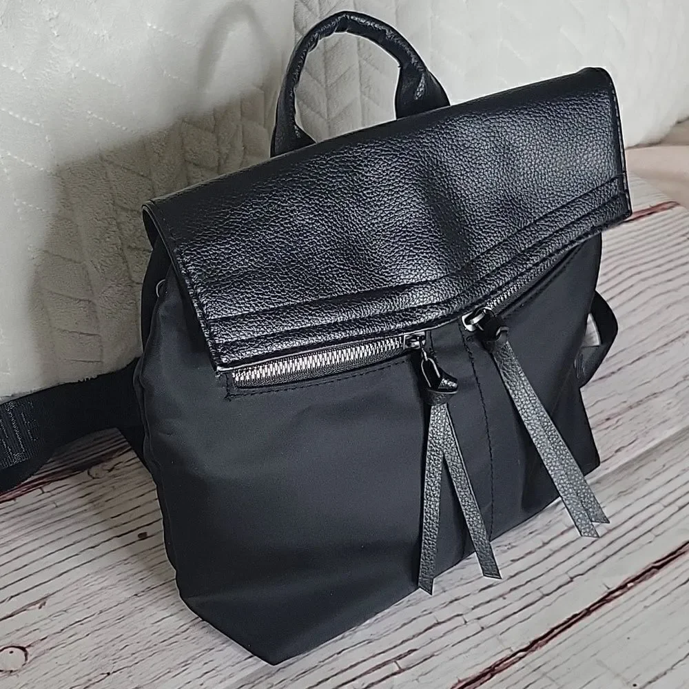 BOTKIER New York Black Small Backpack NWT